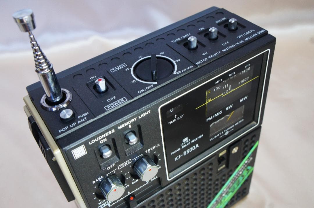 ☆綺麗☆受信OK☆スカイセンサー☆ICF-5500A☆ソニー☆SONY☆ラジオ☆