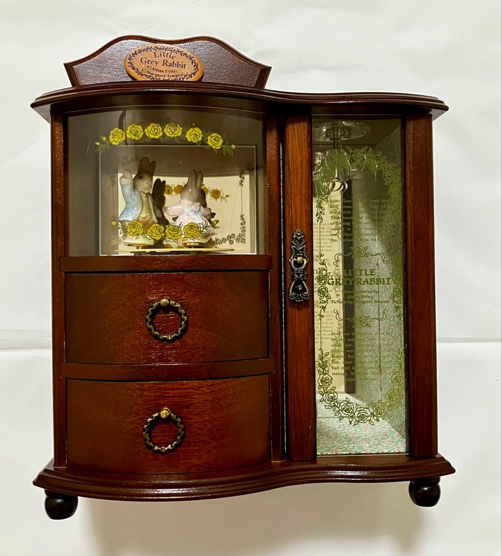 リトルグレイラビット♡オルゴールジュエリーケース♡ライムライト♡テリーのテーマ