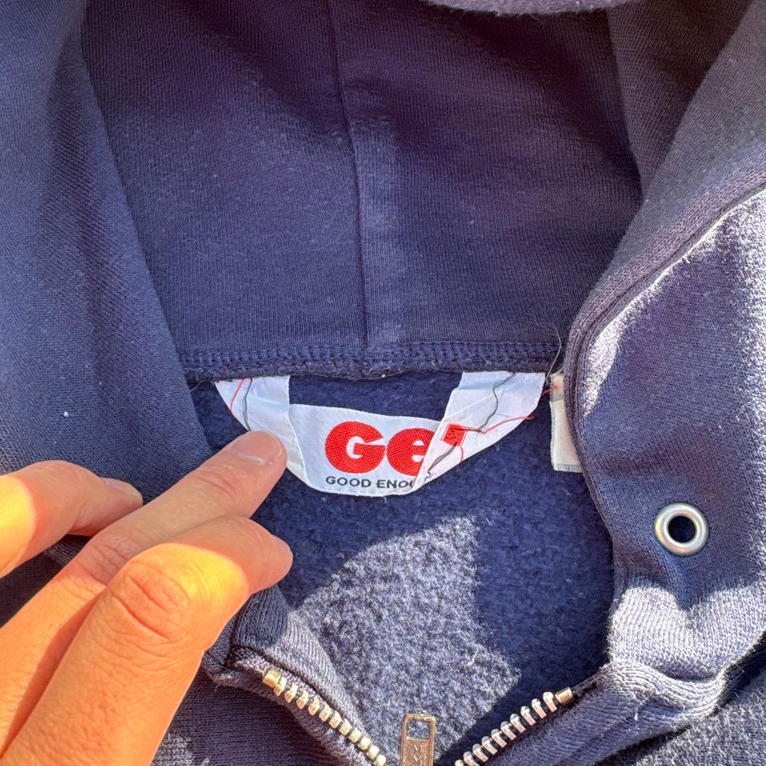 90s 初期 Good Enough グッドイナフ ジップパーカー 藤原ヒロシ