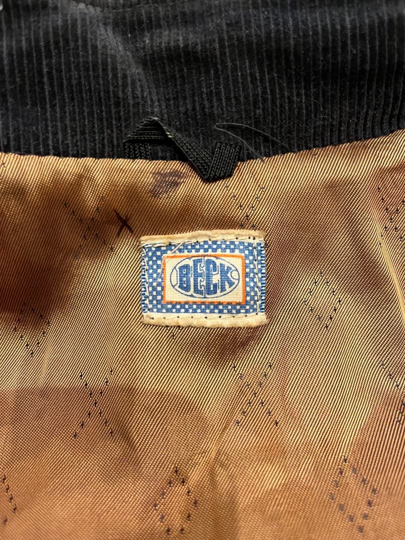 50s 60s BECK オリジナル シングル ライダース ビニールレザー