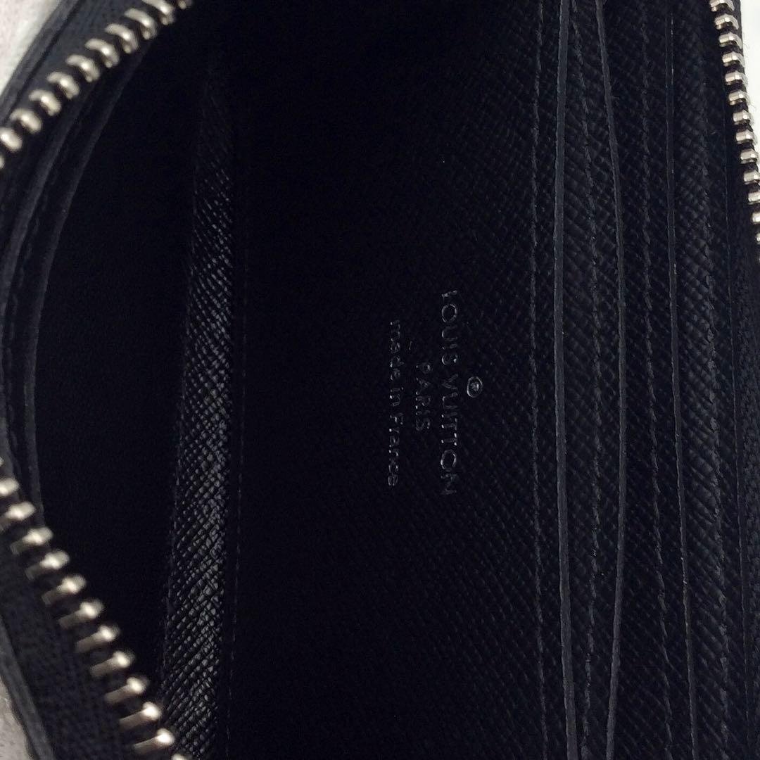 ルイヴィトン タイガ 黒 ノワール メンズ ケース ジッピーパース