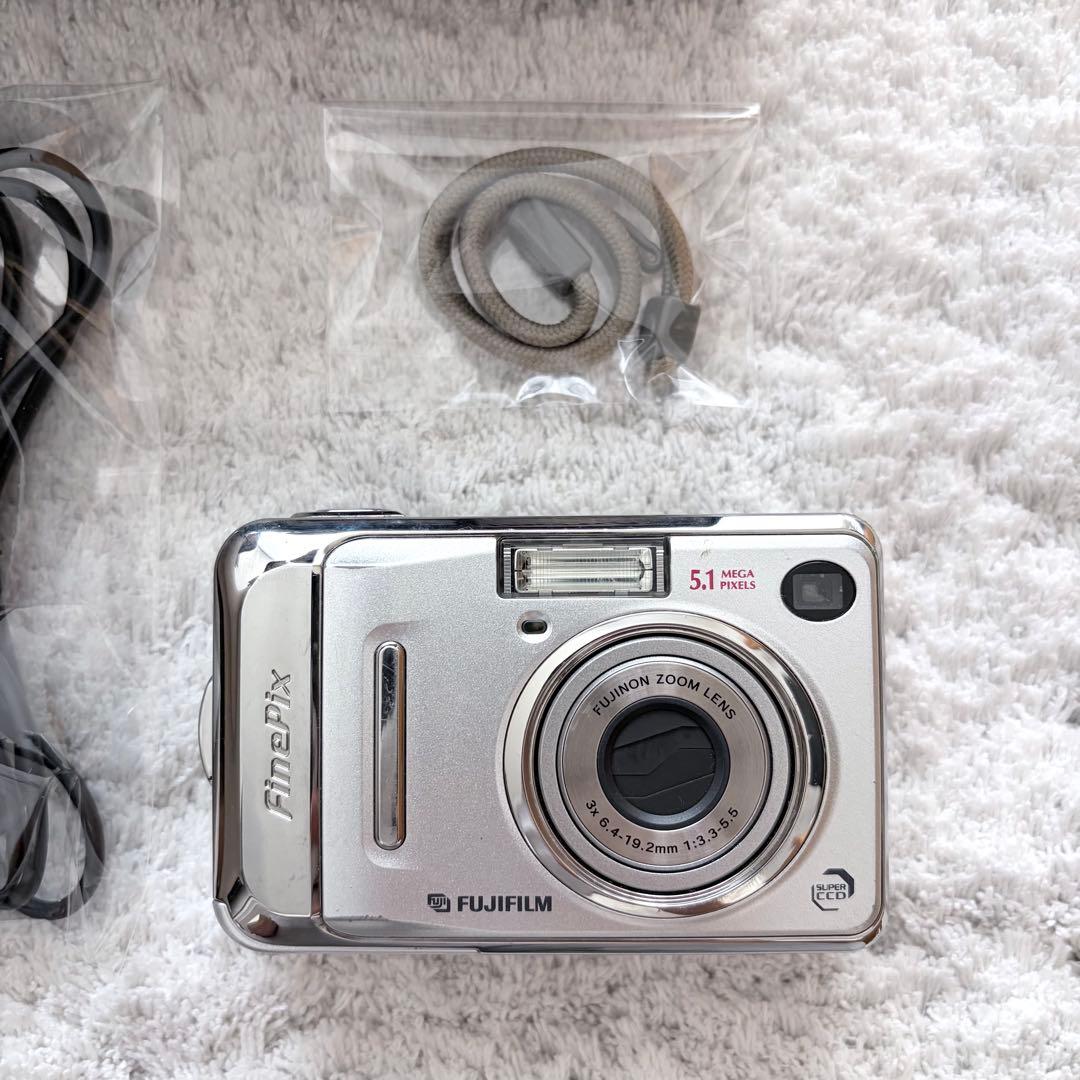 【動作確認済】FUJIFILM 富士フイルム FinePix A500 シルバー
