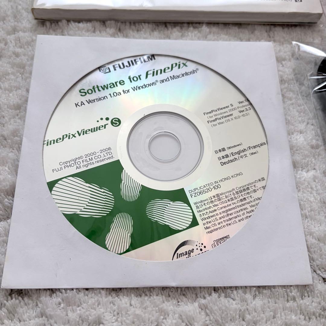 【動作確認済】FUJIFILM 富士フイルム FinePix A500 シルバー