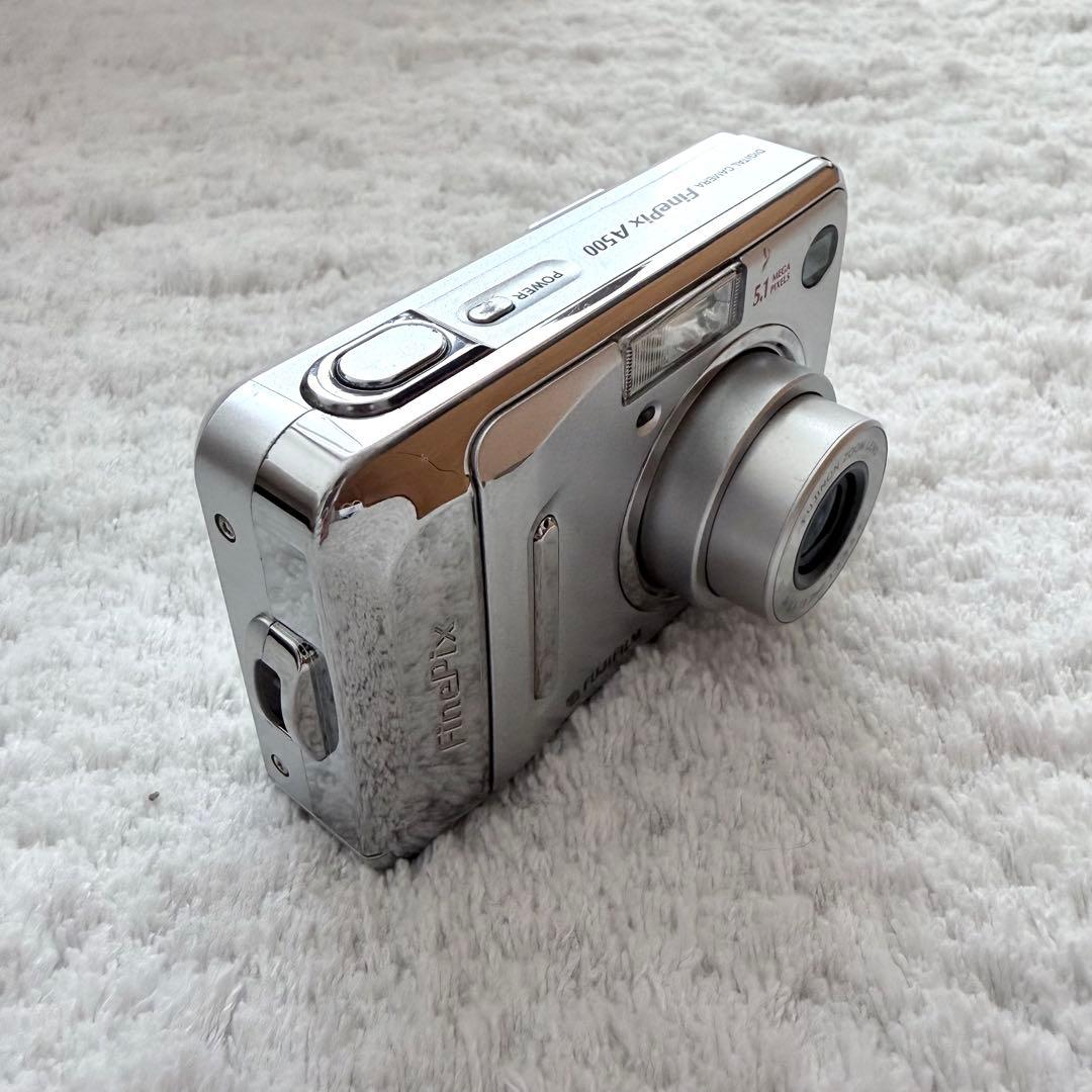 【動作確認済】FUJIFILM 富士フイルム FinePix A500 シルバー