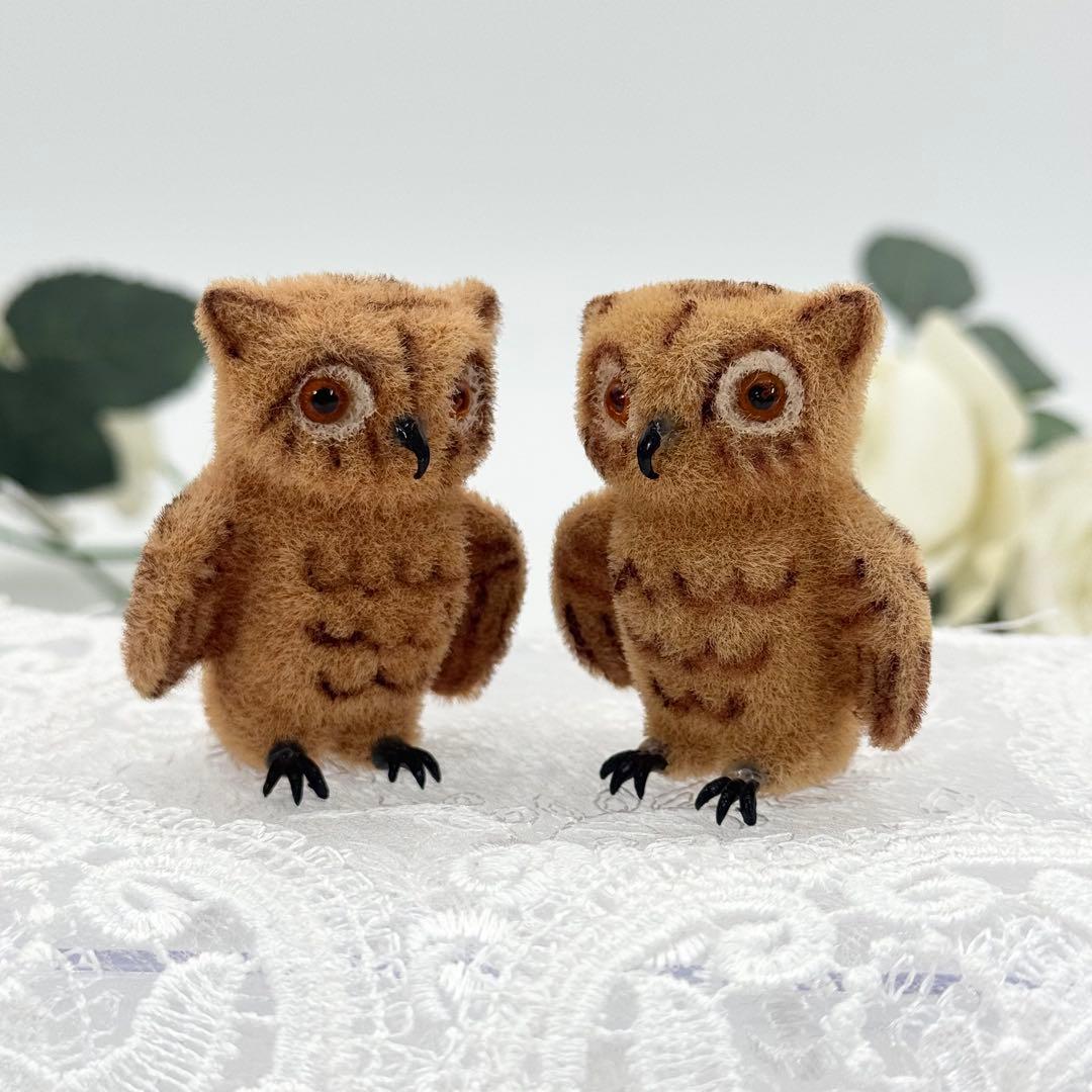 西ドイツ vintage figureフクロウ Kunstlerschutz ②