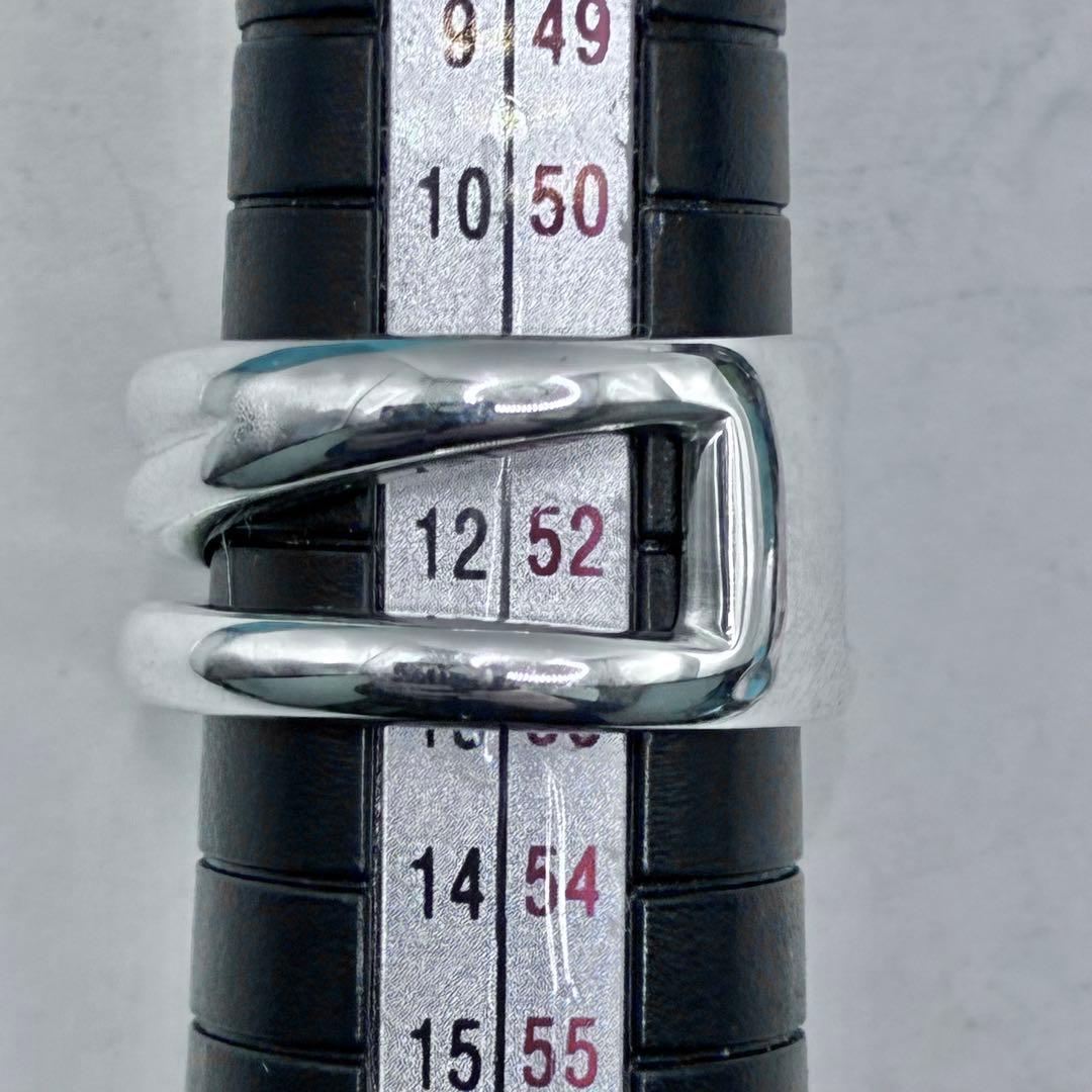 【極美品】ティファニー 12号ダイアゴナル リング シルバー925 指輪