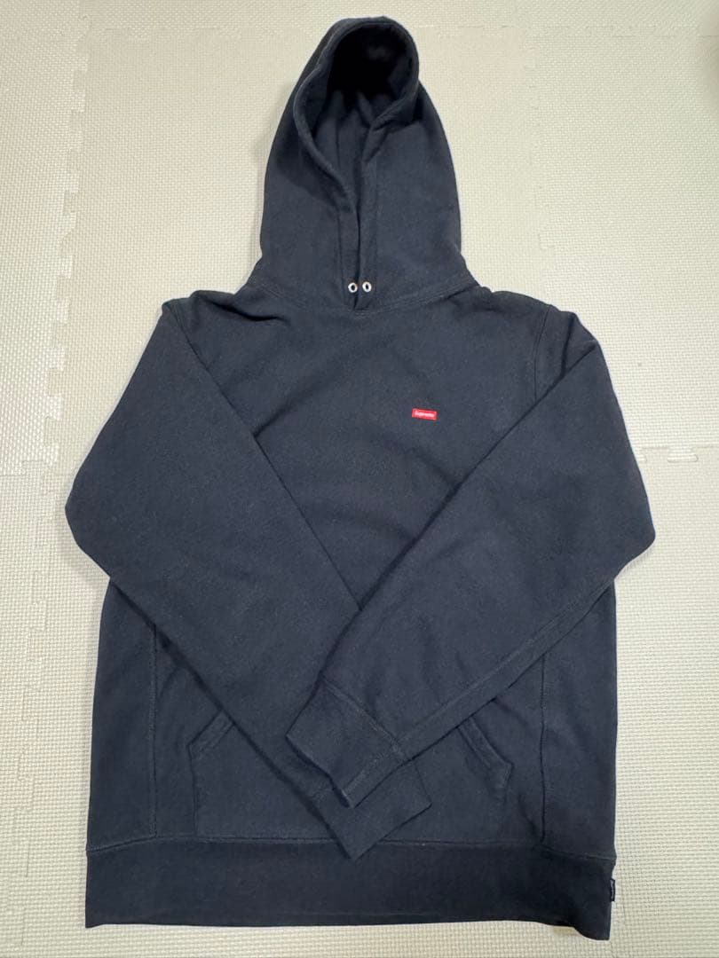 Supreme small box logo hooded sweat黒 M