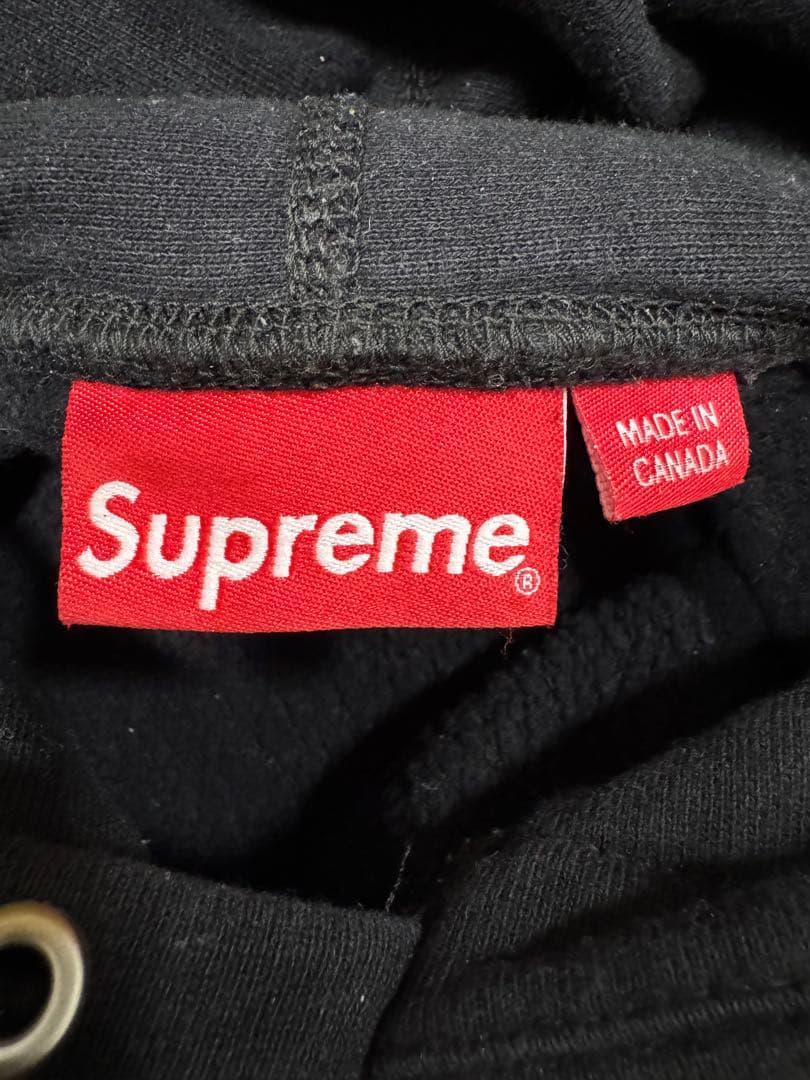 Supreme small box logo hooded sweat黒 M