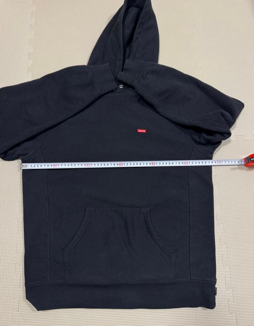 Supreme small box logo hooded sweat黒 M