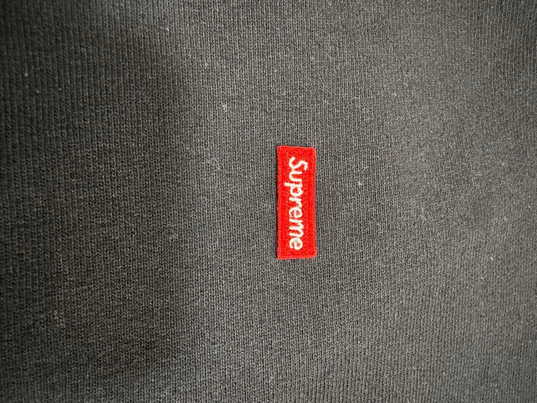 Supreme small box logo hooded sweat黒 M