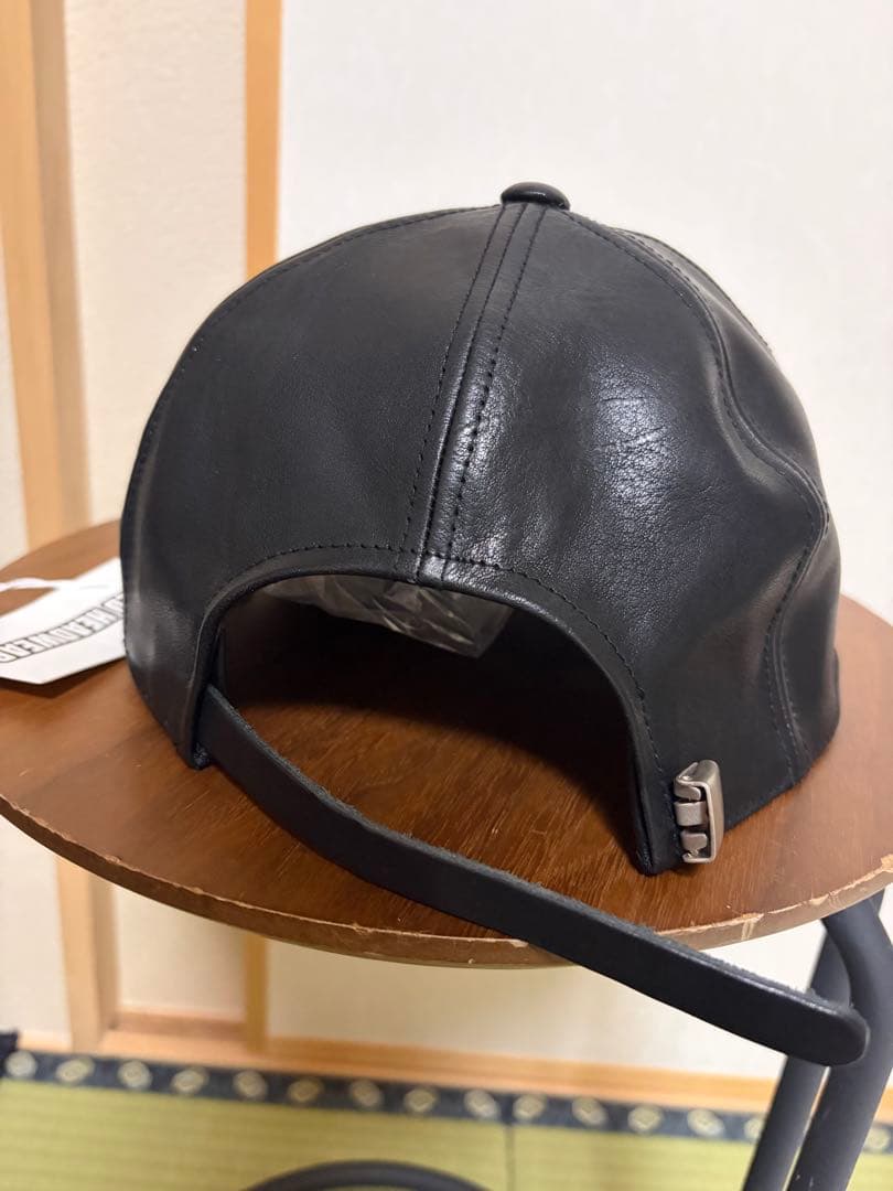 美品　UNNAMED HEADWEAR LEATHER CAP レザーキャップ
