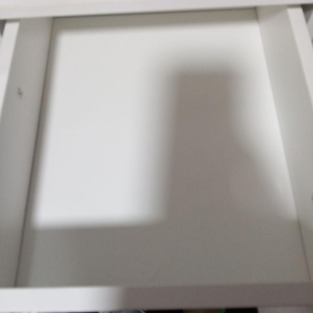 【美品】ドレッサー　ホワイト 【完成品】スツール別【現場画像4枚目】