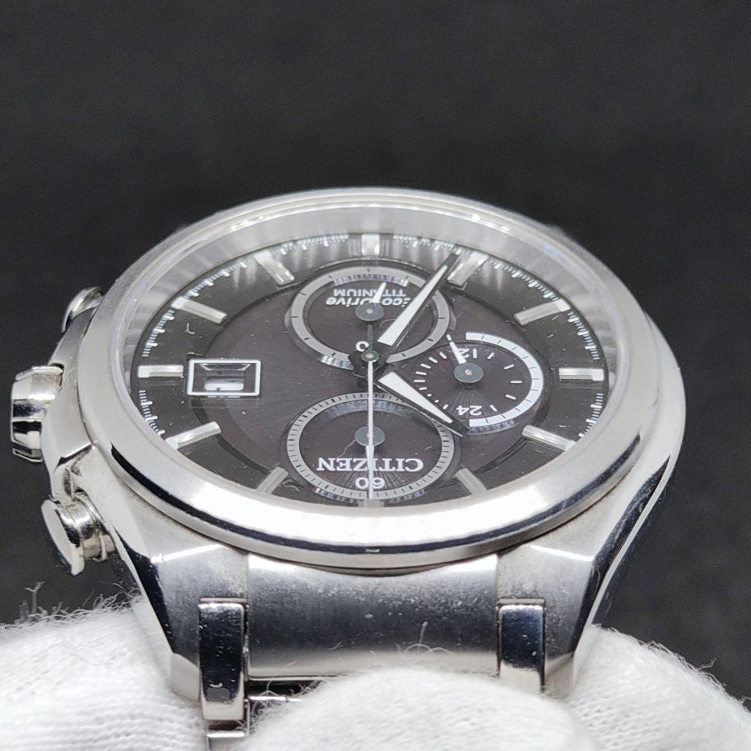 P*e様 【レア 未使用級】Citizen Eco-Drive チタン クロノ