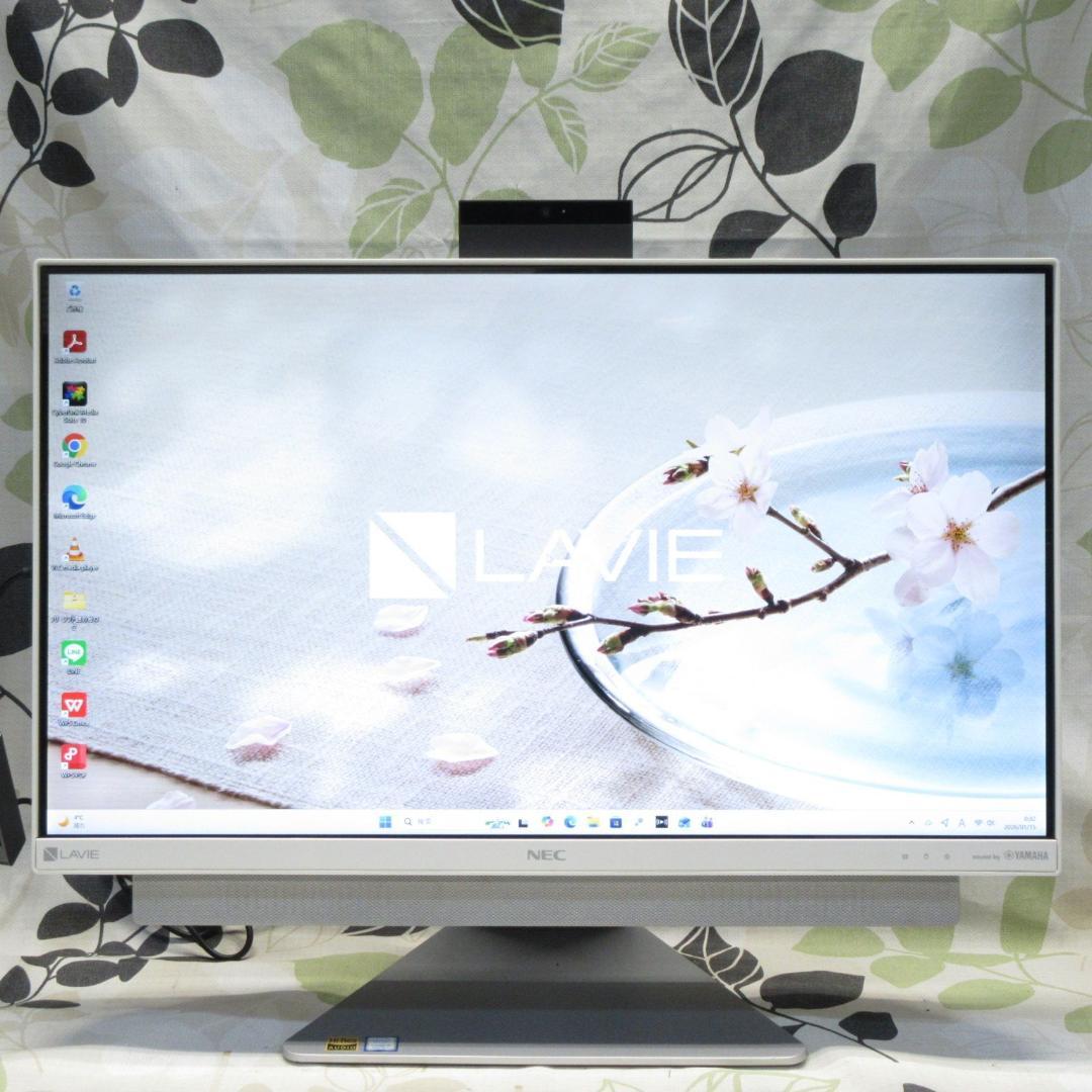 Win11公式対応Corei5/メ8G/新品SSD/DVD/カメラ/無線/ヤマハ