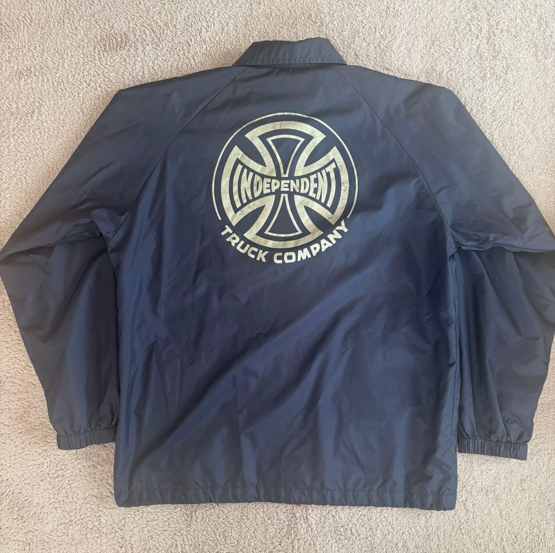 激レア　インディペンデント　アイアンクロス　00s コーチジャケット　ナイロン