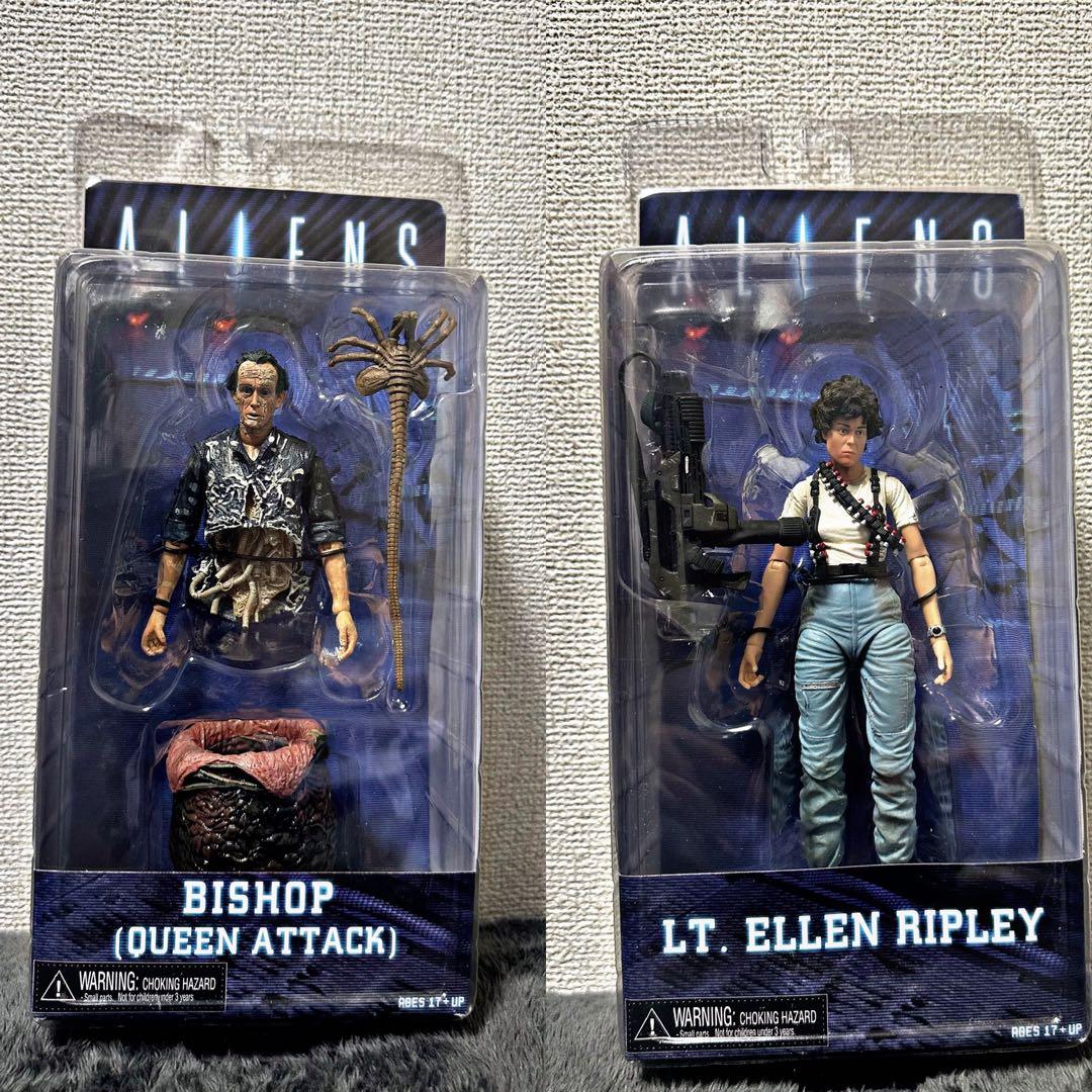 NECA ALIENS ネカ　エイリアン2 リプリー　ビショップ　セット