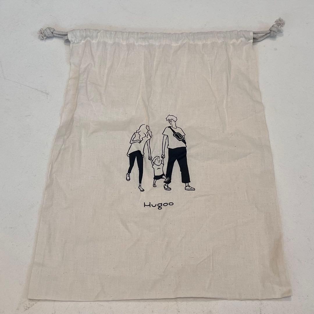 【巾着付き】Hugoo ヒップシート　ベージュ