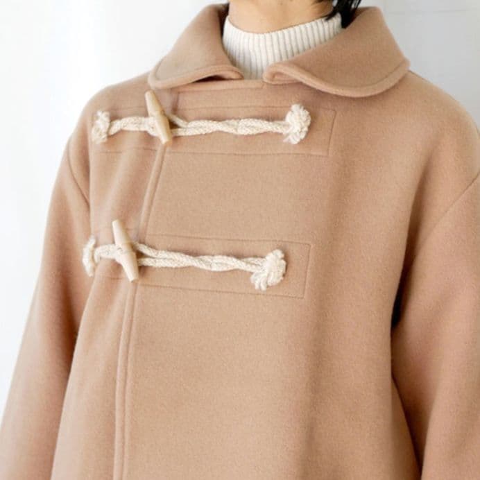 d*7様 GRANDMA MAMA DAUGHTER ダッフルコート ベージュ