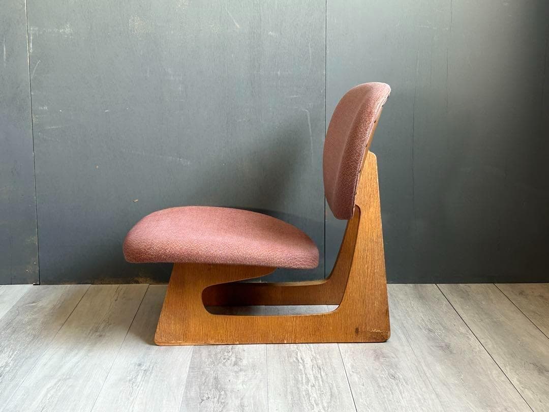 ②　希少　天童木工　長大作　低座椅子　ローチェア　TENDO ヴィンテージ　SZ