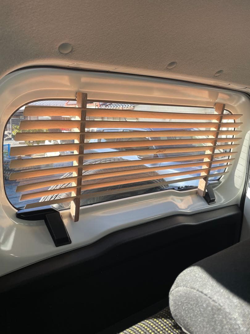 JIMNY ジムニー_ウッドブラインド_リア用