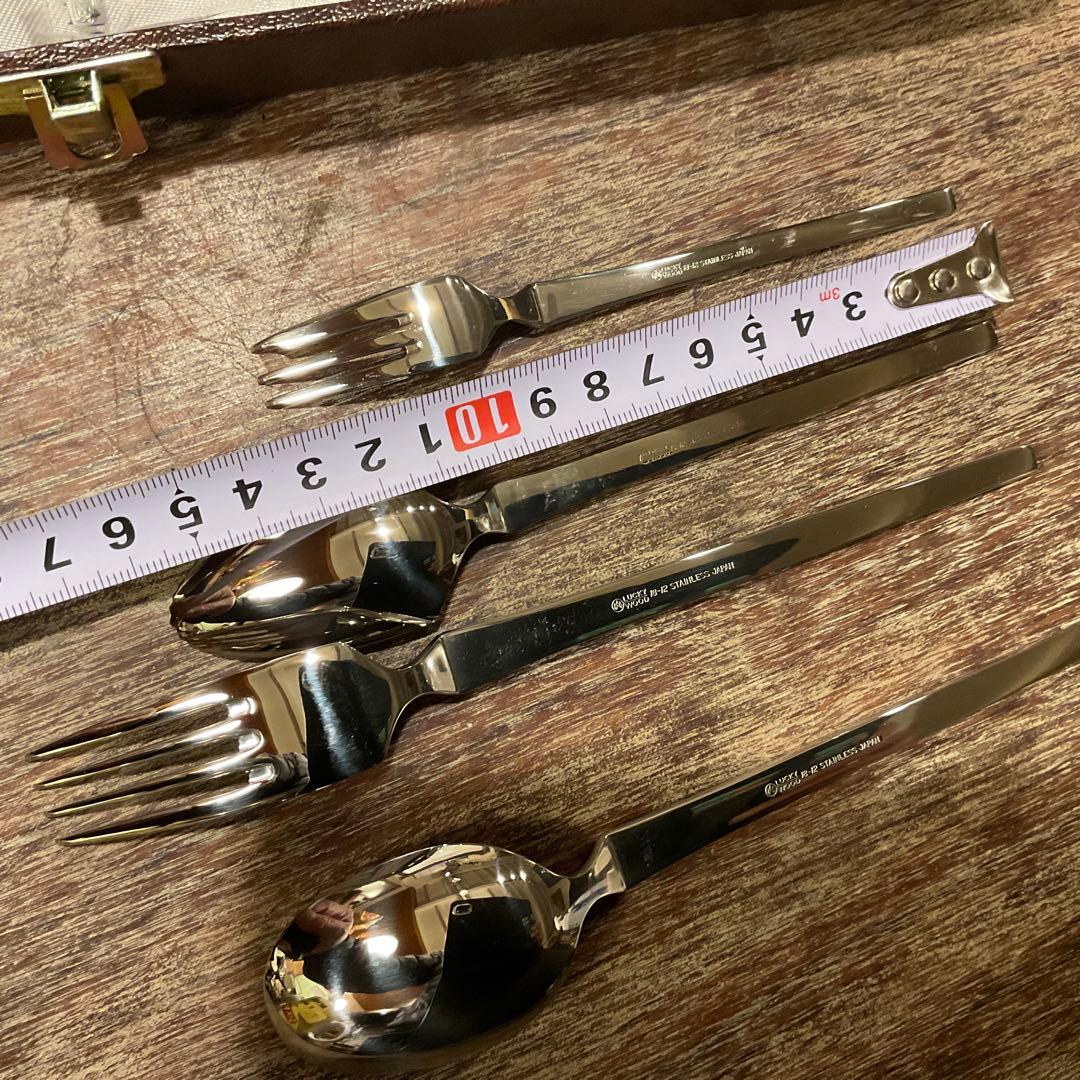 高品質！18ー12 新品 未使用 ラッキーウッド カトラリーセット 20本