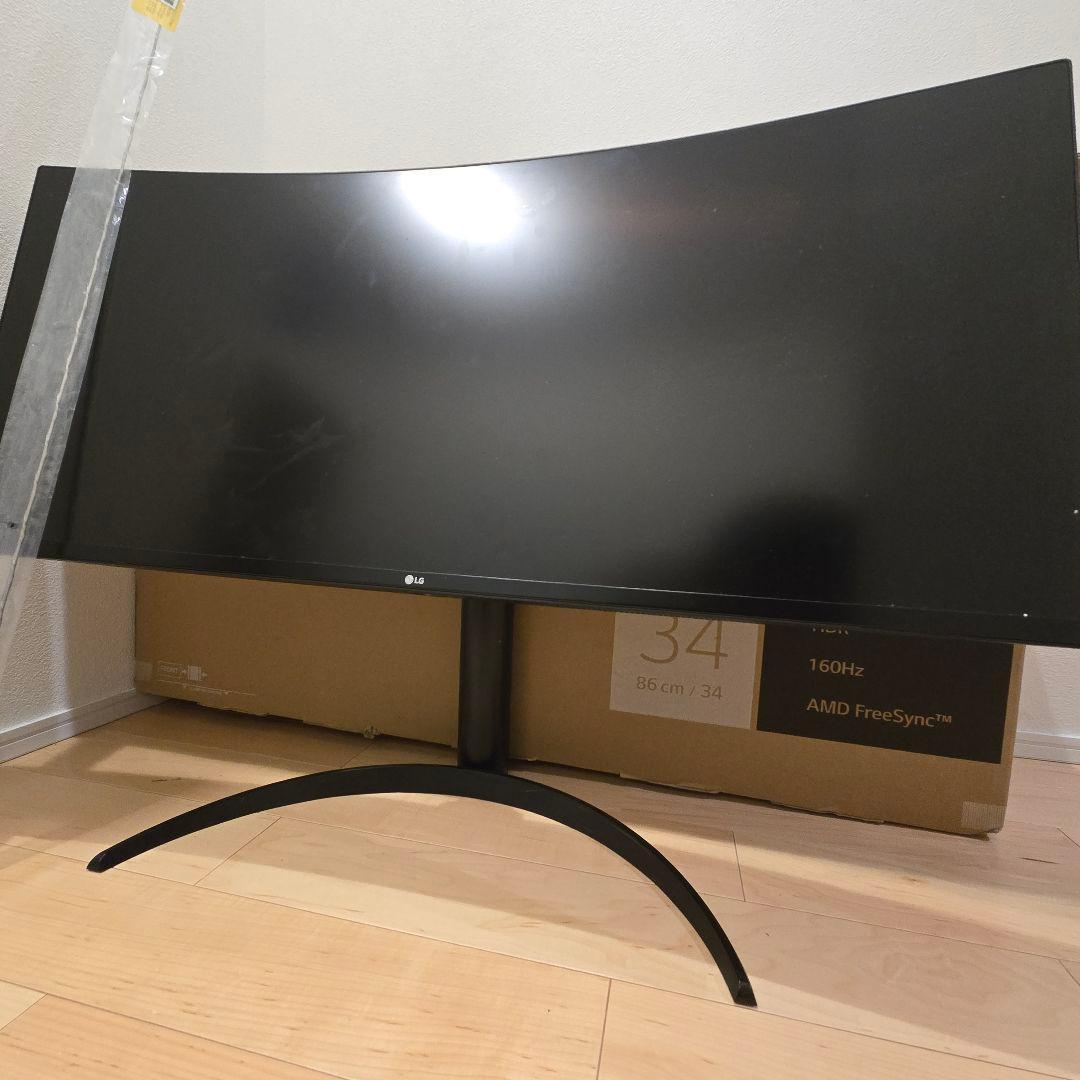 【美品】 LG 34WP65C ウルトラワイドモニター