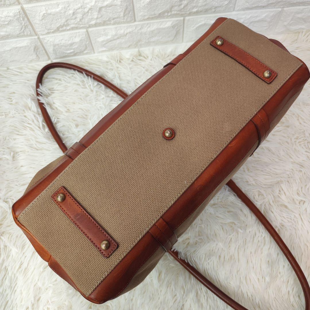 ☆美品☆土屋鞄　つちやかばん　キャラバン・グランドキャリートート