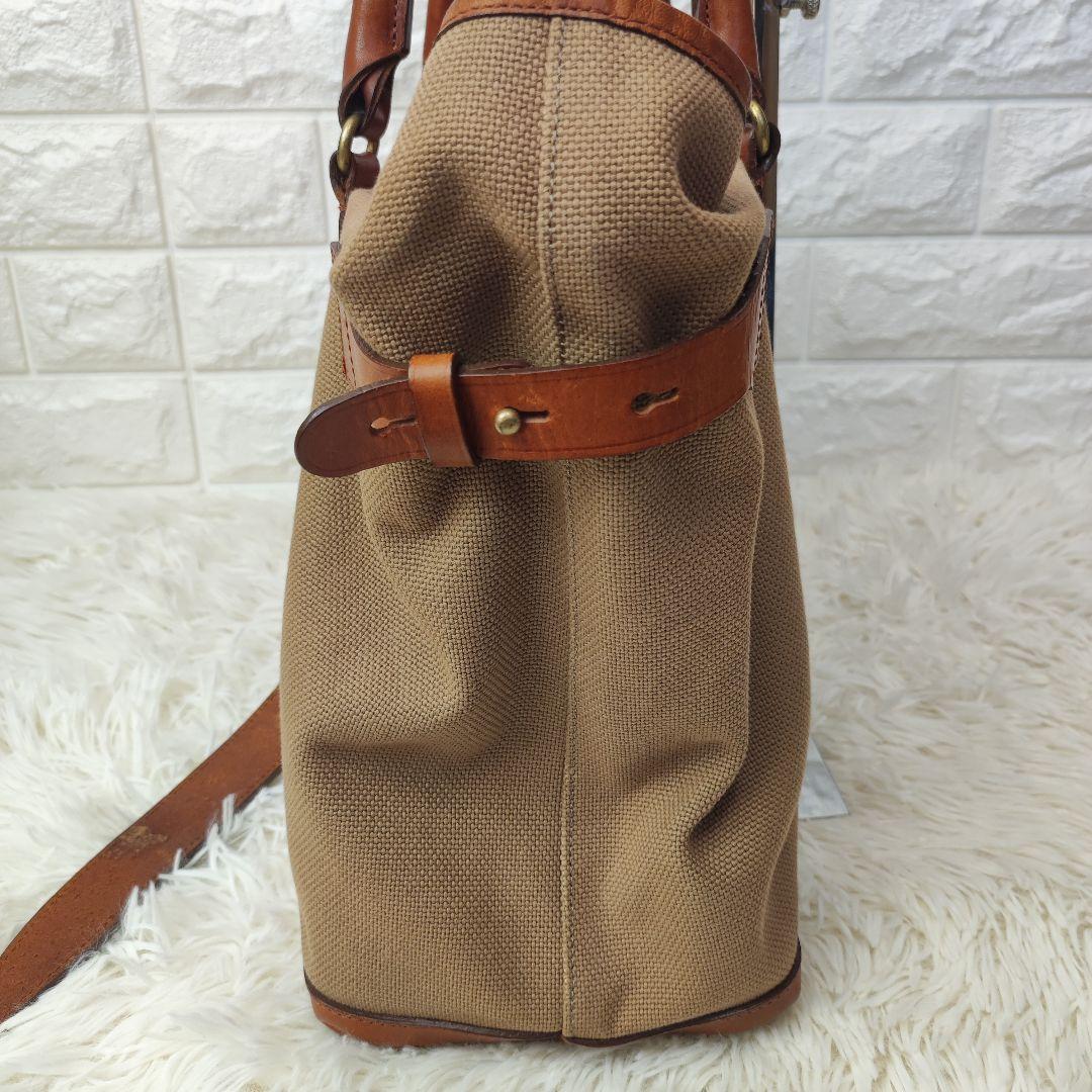 ☆美品☆土屋鞄　つちやかばん　キャラバン・グランドキャリートート