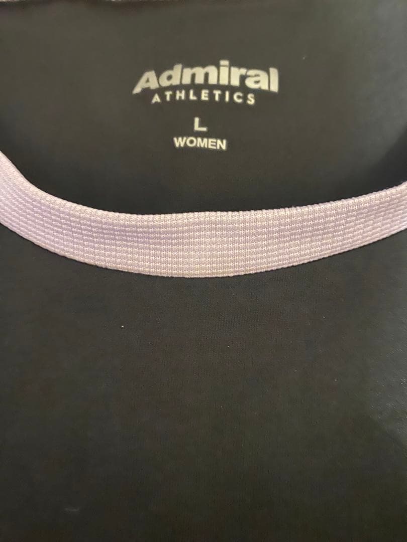 Admiral レディース上下　ウェア LスコートM黒・紫
