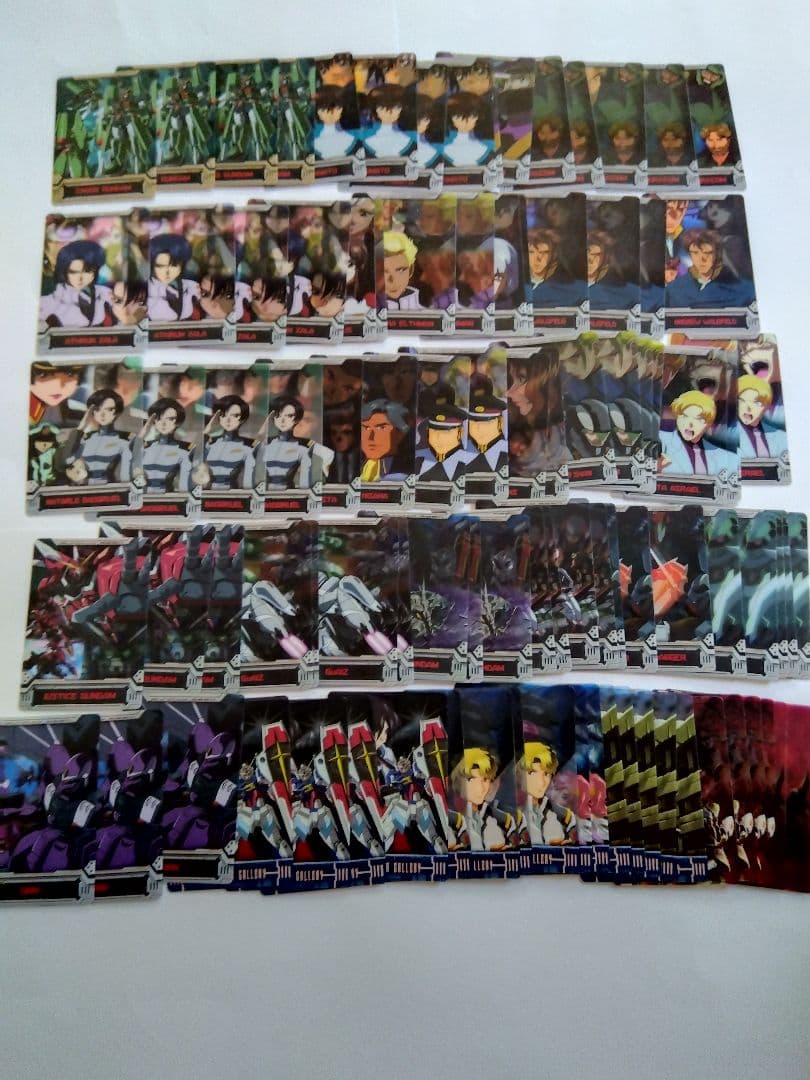 ガンダムSEEDシリーズ ウエハースカード大量セット ラクス