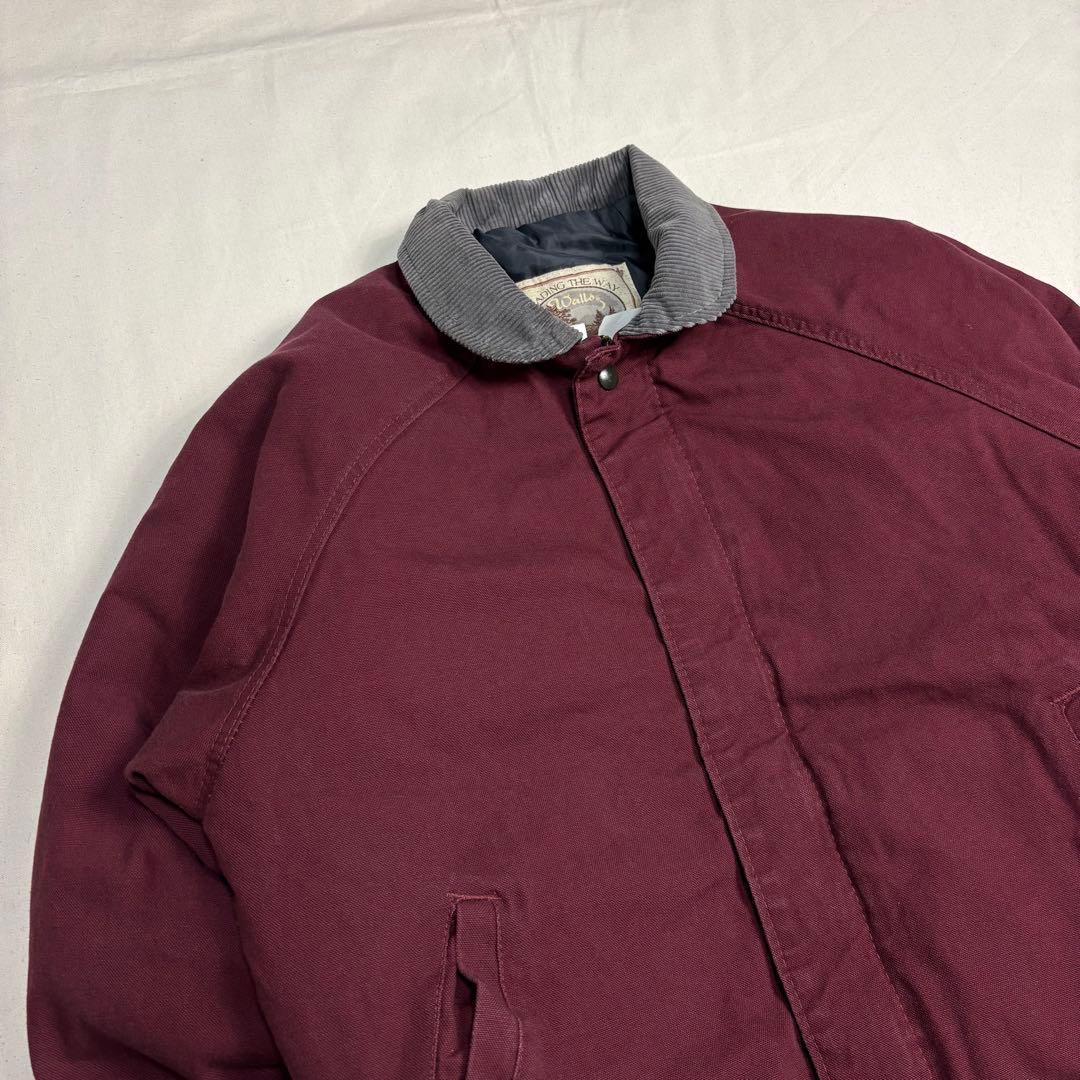【A】Walls ダックワークジャケットスイングトップUSA製Mコーデュロ