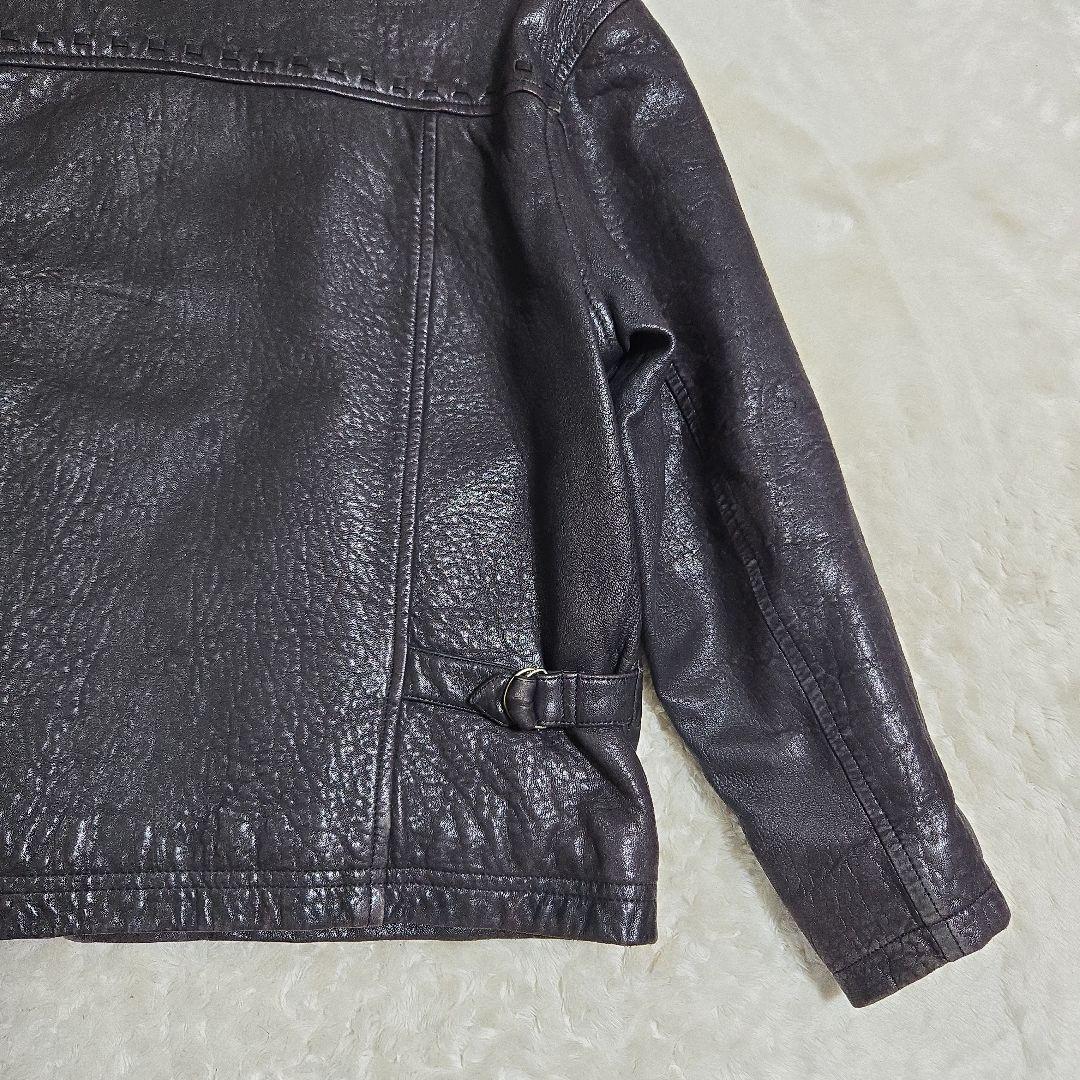 希少・本革】80-90s ヴィンテージ ラムレザー ジャケット シシィボーイ