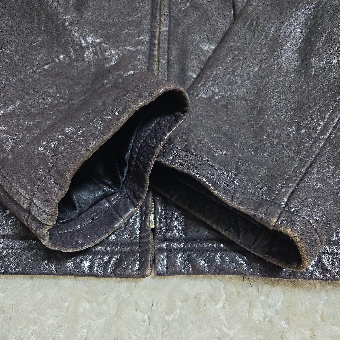 希少・本革】80-90s ヴィンテージ ラムレザー ジャケット シシィボーイ