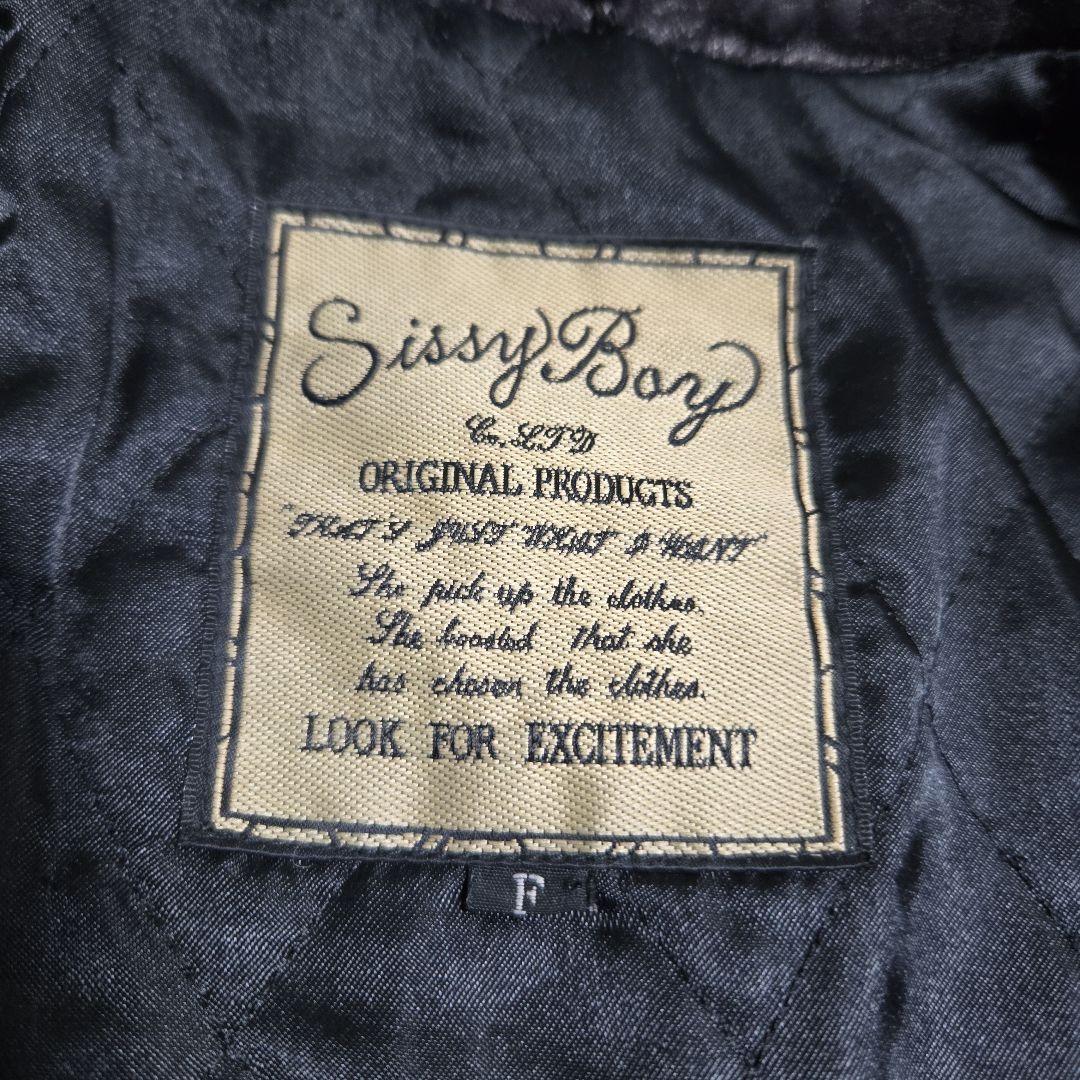 希少・本革】80-90s ヴィンテージ ラムレザー ジャケット シシィボーイ