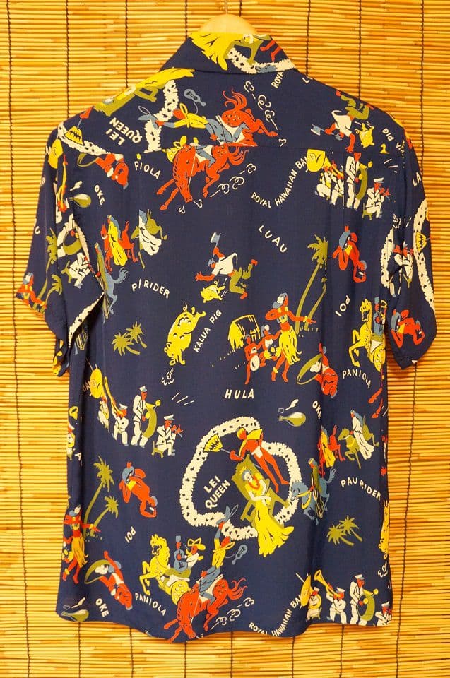 SUN SURF　アロハシャツ　\"Lei Queen\"　スペシャルエディション