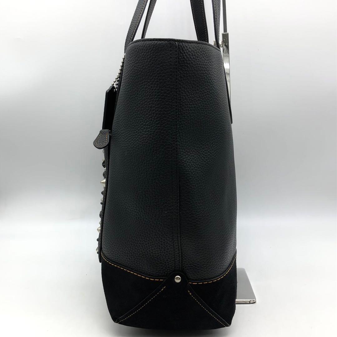 【未使用級】 COACH トートバッグ メトロポリタン スタッズ レキシー