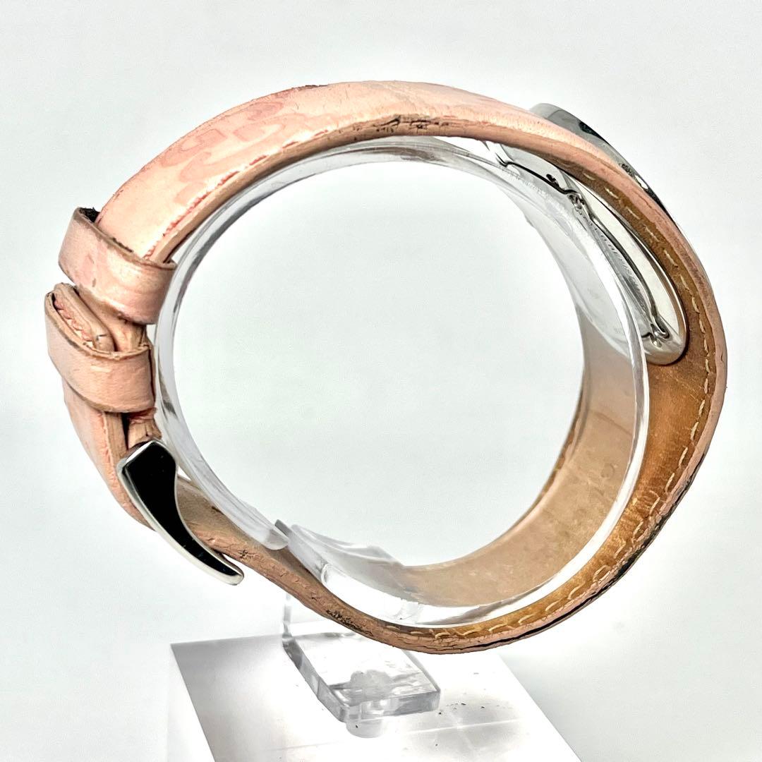 kankanGUCCI グッチ バンデュー 104 シマ文字盤 腕時計