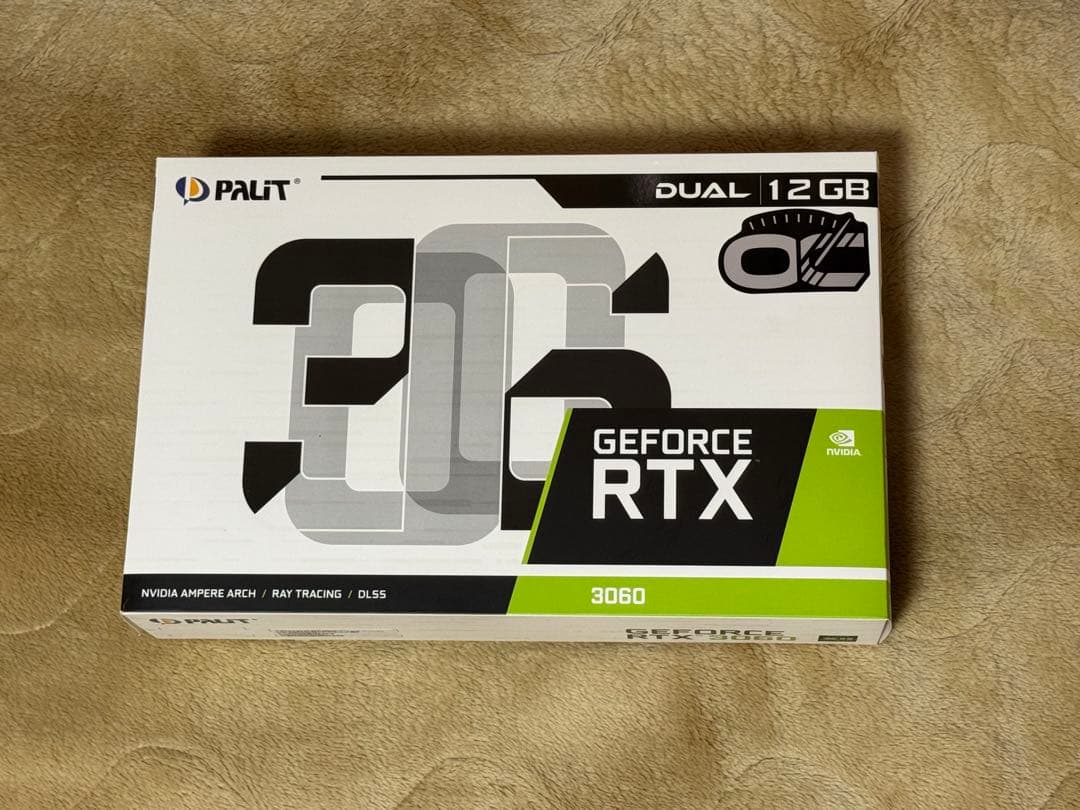 グラフィックボード・グラボ・ビデオカード Palit GeForce RTX 3060 12GB