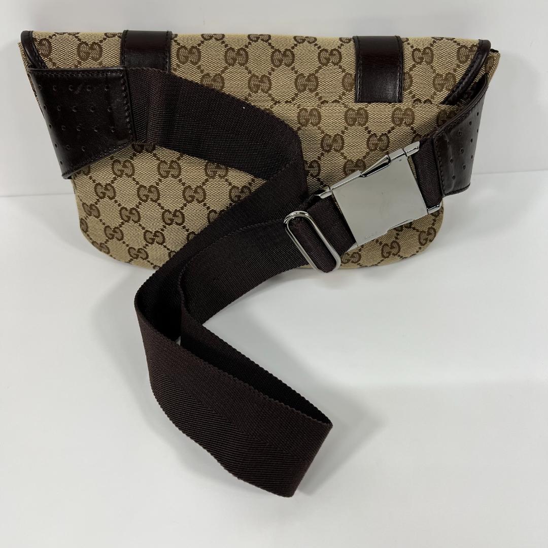 グッチ 145851 ウエストバッグ GG キャンバス ベージュ MBZ067