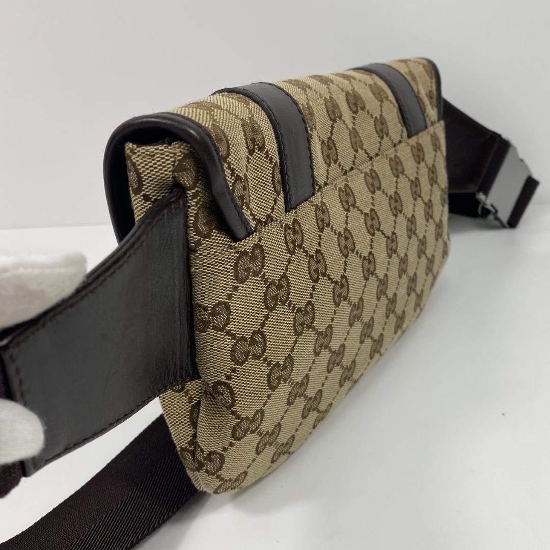 グッチ 145851 ウエストバッグ GG キャンバス ベージュ MBZ067