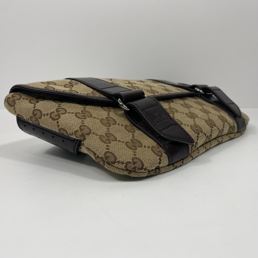 グッチ 145851 ウエストバッグ GG キャンバス ベージュ MBZ067