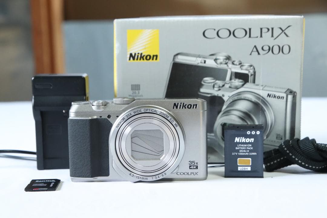 【W2272】 Nikon COOLPIX A900 シルバー ニコン 4K動画