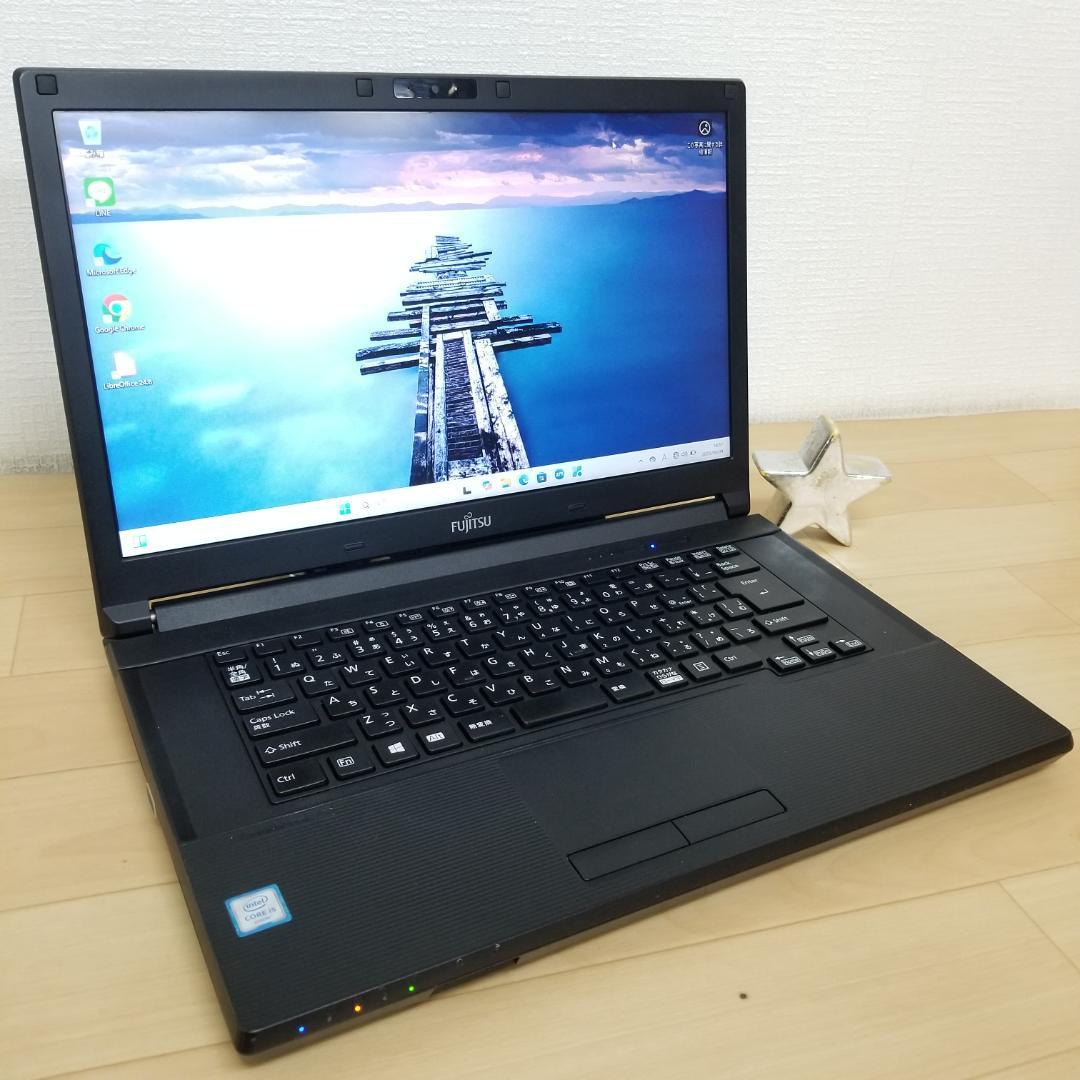 期間限定 i5搭載 SSD Win11 即使用可ノートPC 富士通(E0682)