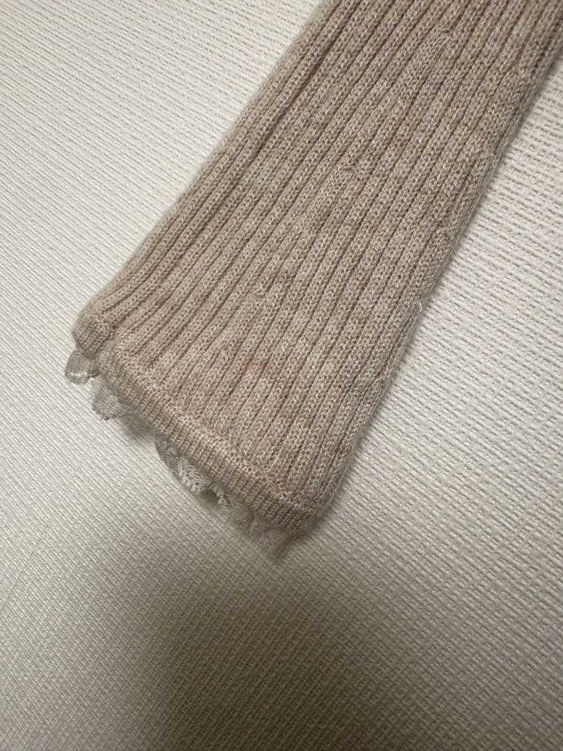 トップス andmary Brenda lace knit set