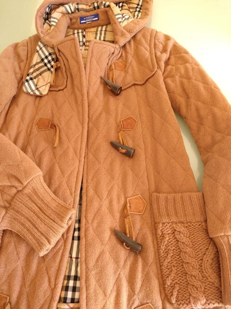 BURBERRY　BLUEREBEL ダッフルコート