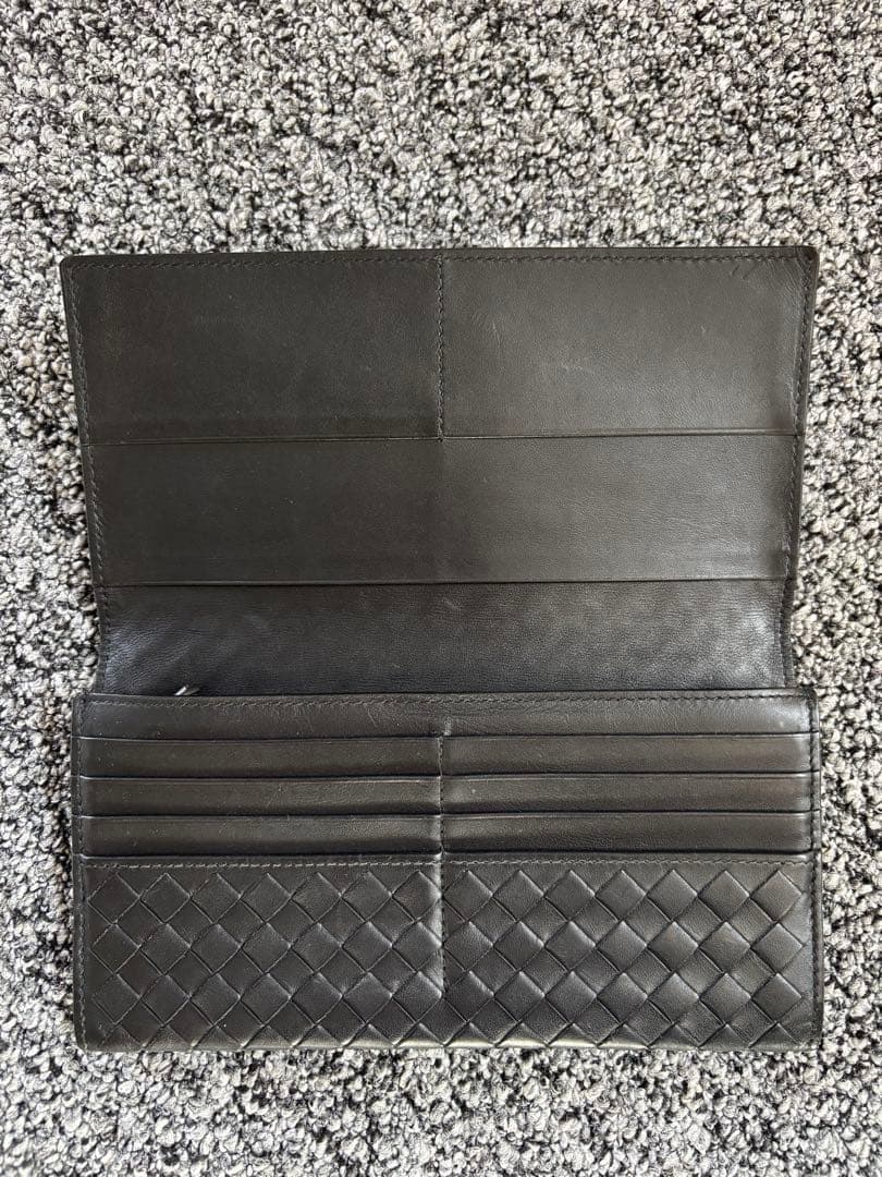 (^^)　ボッテガヴェネタ　メンズ　長財布　美品