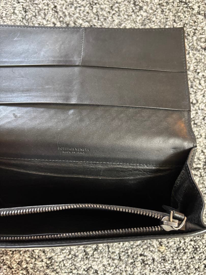(^^)　ボッテガヴェネタ　メンズ　長財布　美品