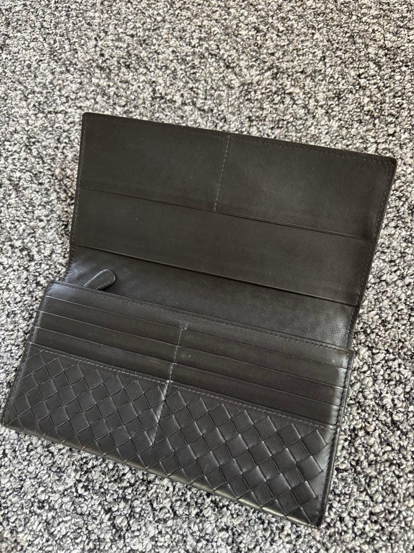 (^^)　ボッテガヴェネタ　メンズ　長財布　美品