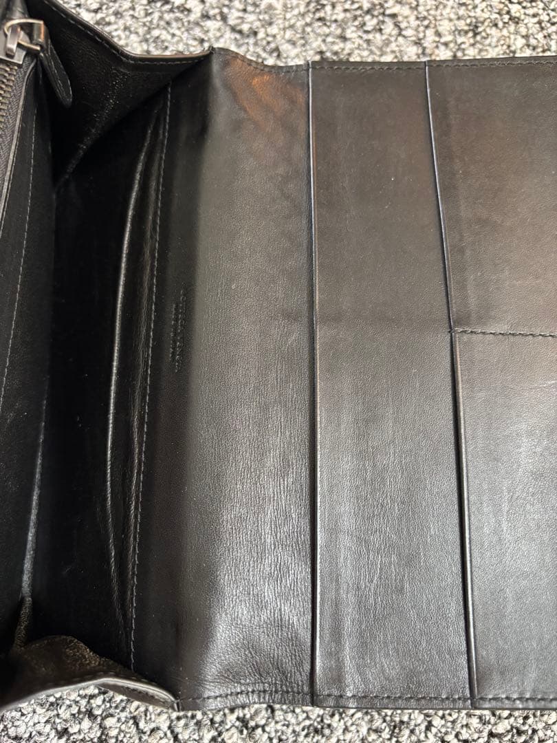 (^^)　ボッテガヴェネタ　メンズ　長財布　美品