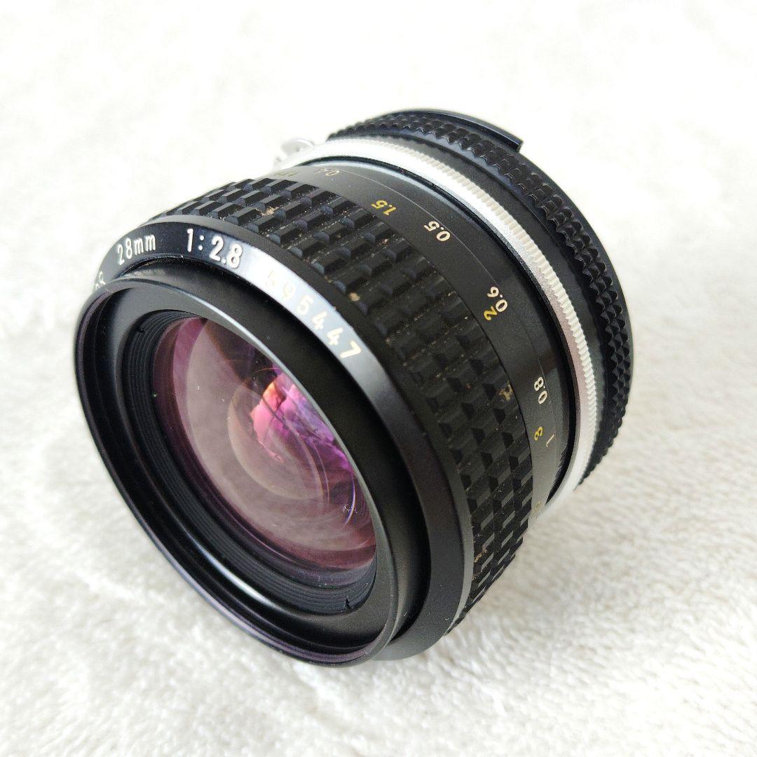 Nikon ニコン NIKKOR 28mm F2.8 単焦点レンズ